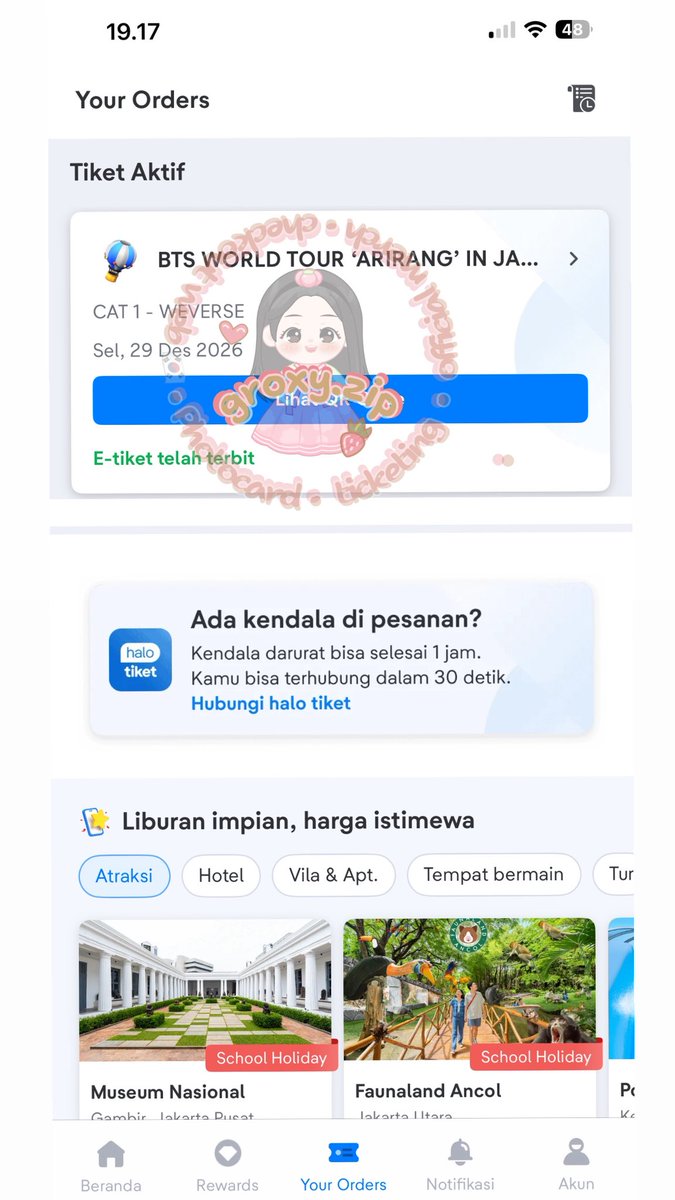 groxyzip's tweet photo. WTS/ WANT TO SALE 

BTS WORLD TOUR ARIRANG IN JAKARTA DAY 3

CAT 1 | Only 1 Tix 

💰3.650.000
✔️ All proof provided
‼️ Fullpayment / DP 

🖇️ Buat yang belum dapet tiket 
🖇️ Ceritain kenapa km mau nonton konser bangtan 
🖇️ Gausa buruu buruu, close bsk jam 5 sore aku bacain 1 1 🥹🙌🏻

- aku juga mau jual tribun under 5,5 yaah🙌🏻