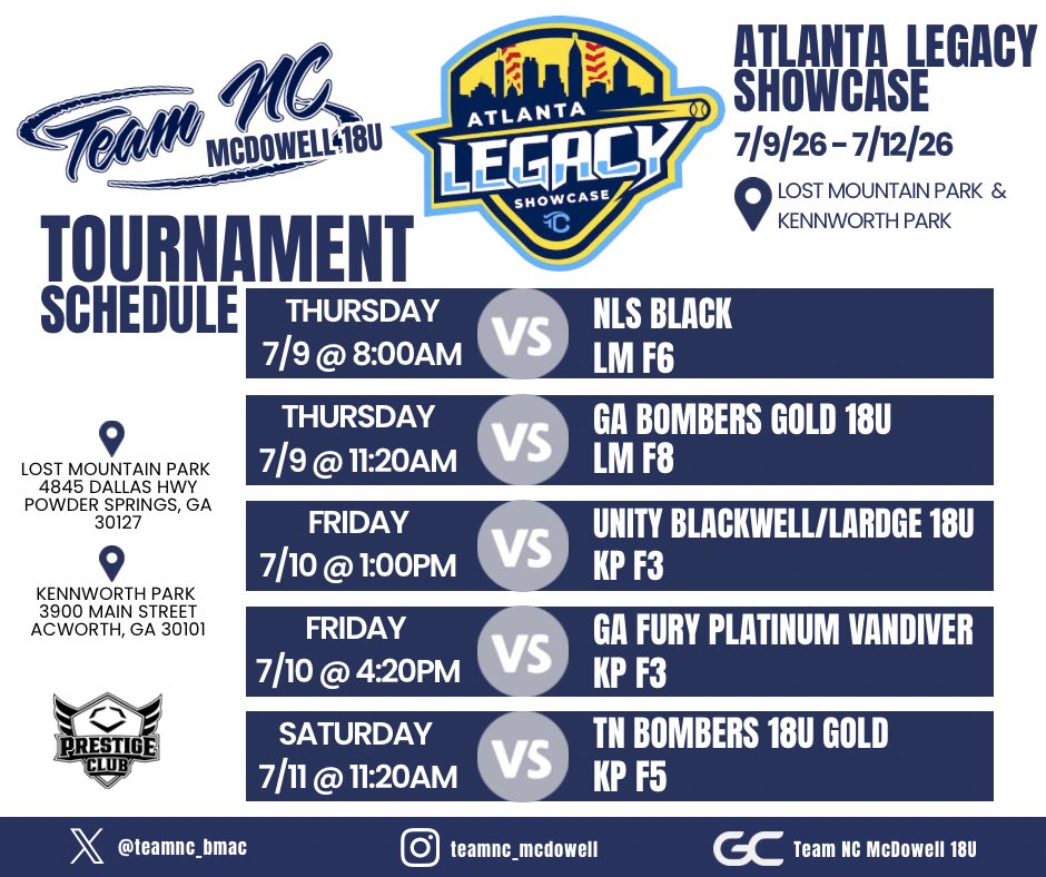 teamnc_bmac's tweet photo. Come out and see us this weekend in Atlanta!!! https://t.co/LYodITlURS