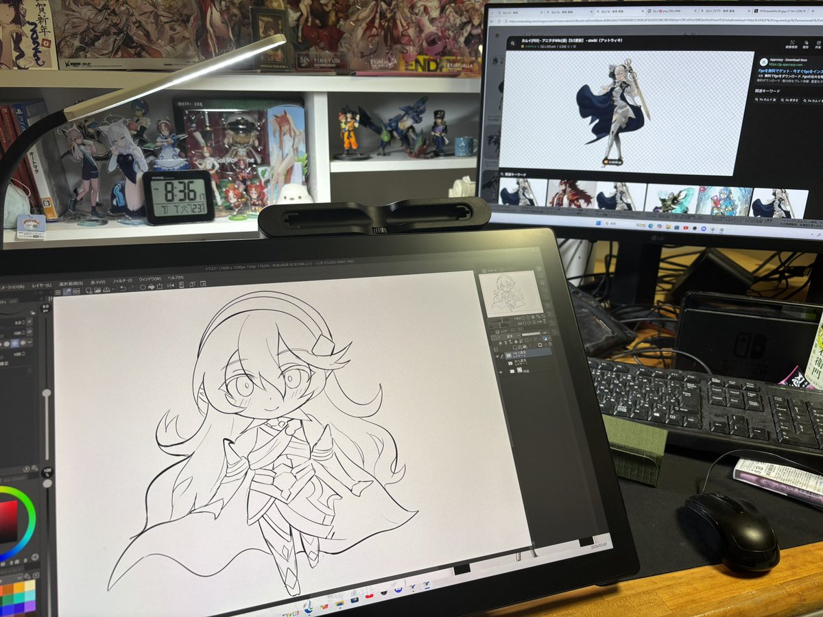 plum_ssbu's tweet photo. 半年以上デジタル触ってないからむちゃくちゃ操作大変でわろた
これからコツコツやっていきます✏️ https://t.co/DEbXQQATso