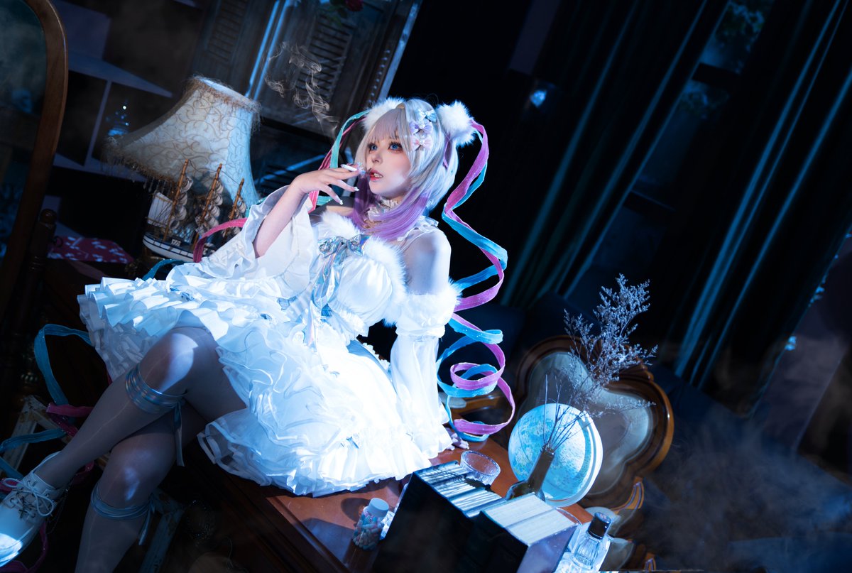LvLeonara's tweet photo. 誕生日おめでとう!!!!!!
🧬インターネット・エンジェル　かわいく参上～🧬
#cosplayㅤ  #ニディガ https://t.co/rIoMQaeNxl