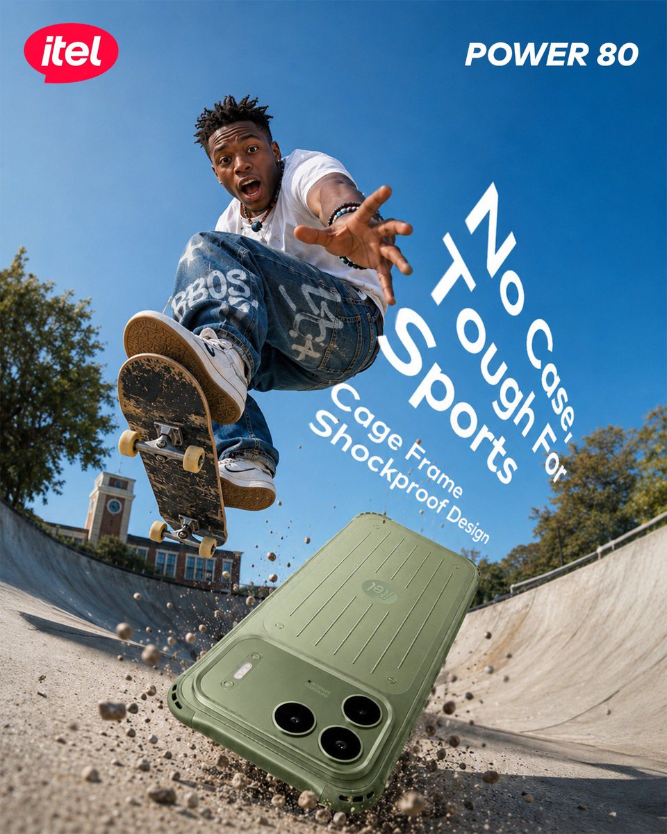 Michael_ebuka22's tweet photo. Life is unpredictable enough already. Your smartphone shouldn’t add to the stress. Stay powered, stay connected, and enjoy every moment with the itel Power 80. @itelNigeria #NoCaseNoWahala https://t.co/u8cEoYKwSR