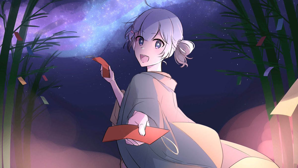 refaru_nunn's tweet photo. 七夕

 #絵柄が好みって人にフォローされたい #歌い手さんMIX師さん絵師さん動画師さんとＰさん繋がりたい https://t.co/cJ1Dj1yjBM