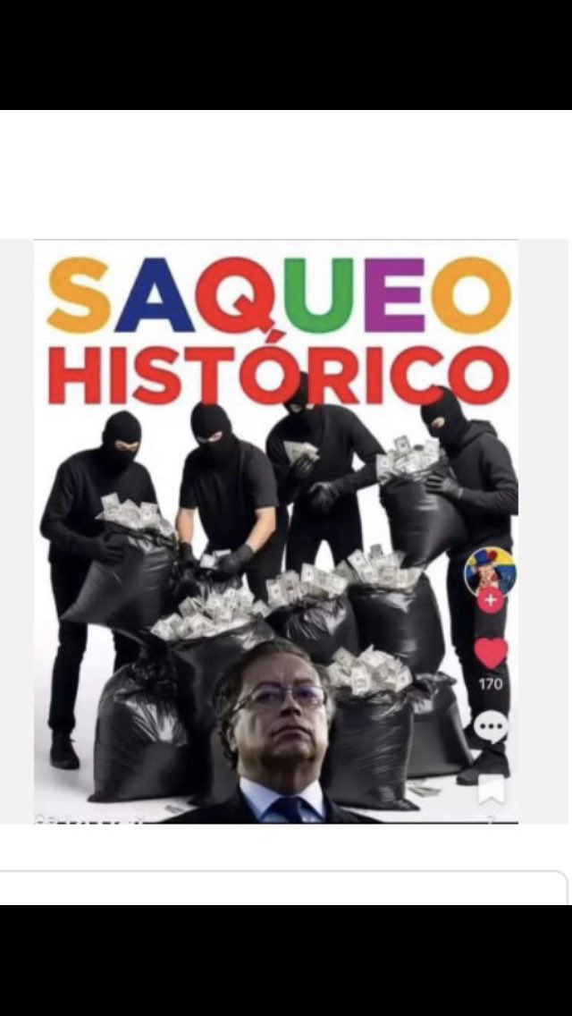Nancyca14967831's tweet photo. @petrogustavo Oiga Narcopresidente, Desmovilícese , o váyase para Selva , donde realmente pertenece al lado de sus aliados los Narcoterroristas y Narcoguerrilleros, Rata https://t.co/lgUipxQqom
