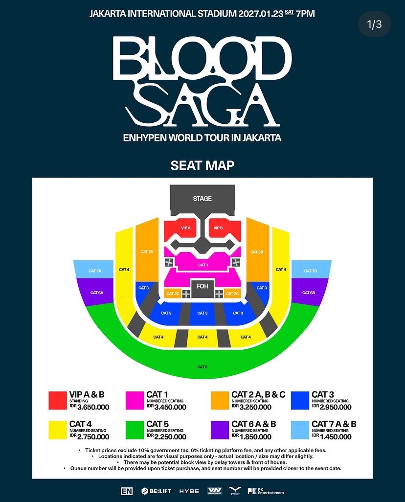 cherryfox | JASTIP TIKET KONSER tweet media