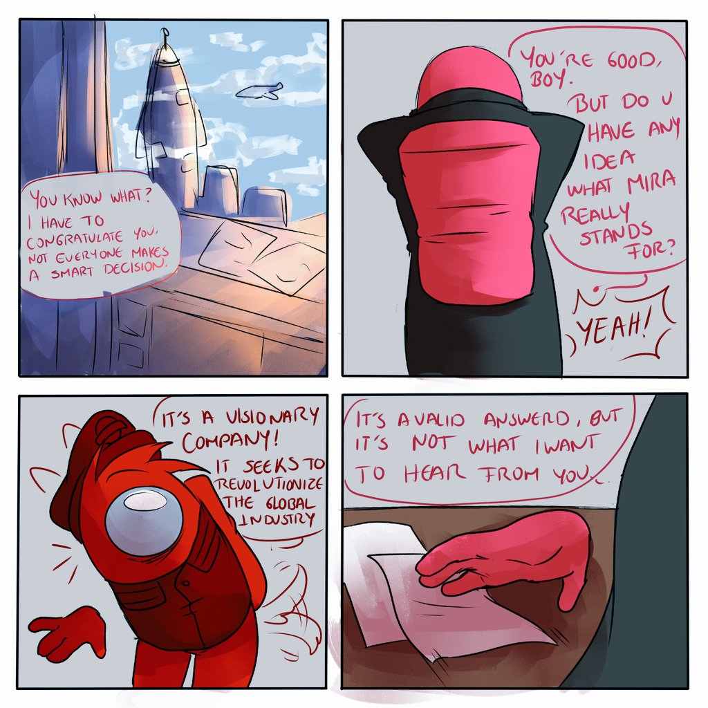 konnorgojo's tweet photo. Just One Word (1/??)
#AmongUsShow #AmongUs #redpink https://t.co/oPdB8sfrM3