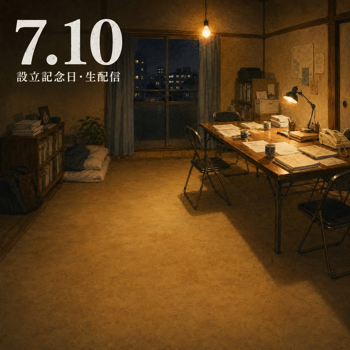teruchika_osada's tweet photo. 「世の中そんなに甘くない」を無視したら、30周年迎えちゃいました！

3日後の7月10日、NPO法人NOTは設立30周年を迎えます。その夜、副代表の志摩彩香と2人で、一夜限りの生配信をやります。
30年前の「設立の夜」の話。詳細はあす発表します。 https://t.co/7WKNznljfJ