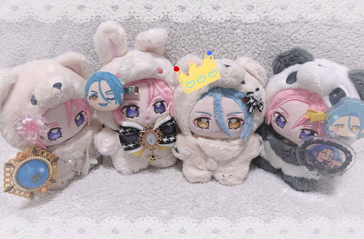 cocoha402's tweet photo. うちのこはぬﾁｬﾝたちも
全力でひめるさんをお祝いしております。
ほんとにおめでとうだね☕️🌸🐝࿆🐝𓂃𓈒𓏸︎︎︎︎

#いつぬいが見られるタグ
#いつぬいが見れるタグ
#HiMERU誕生祭2026
#HiMERU生誕祭2026 https://t.co/NPwodedF5O