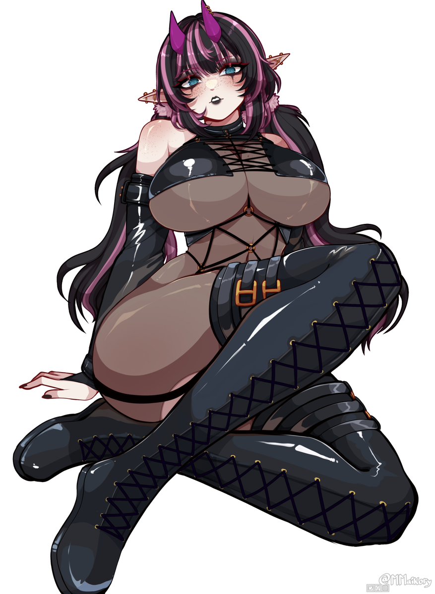 MMaikory_NSFW's tweet photo. Repost! Since X simply decided to delete some of the posts :c I guess X doesn't like goth girls xdxdxdxd

#commissionedart #Vgen #VgenComm #animeart #animeartist https://t.co/k9CCPtwi81