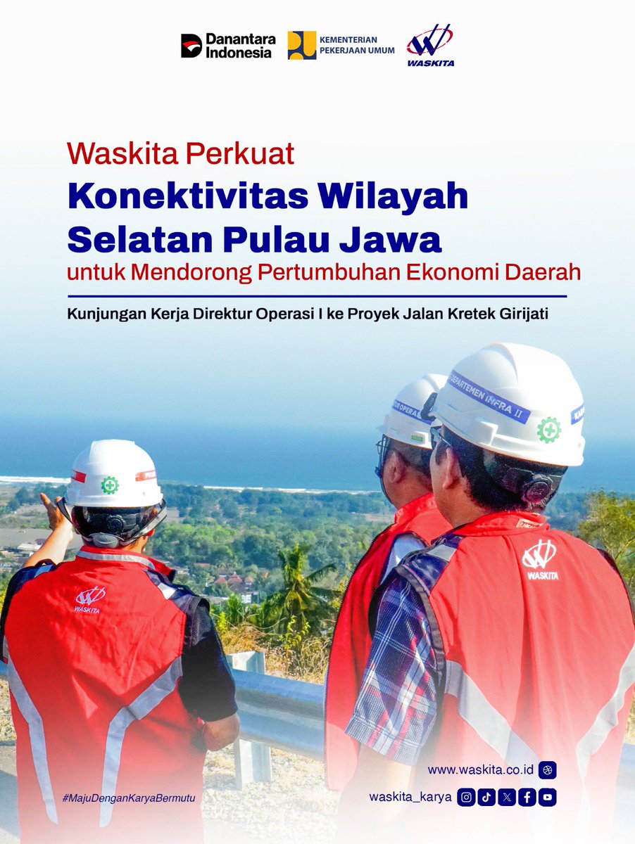waskita_karya's tweet photo. Direktur Operasi I Ari Asmoko melaksanakan kunjungan kerja ke proyek Bendungan Jragung paket 1 &amp; 4. Kunjungan ini bertujuan meninjau langsung progres pembangunan di lapangan sekaligus memastikan seluruh proses pekerjaan berjalan lancar serta sesuai dengan target yang ditentukan. https://t.co/Oar4VatVsN
