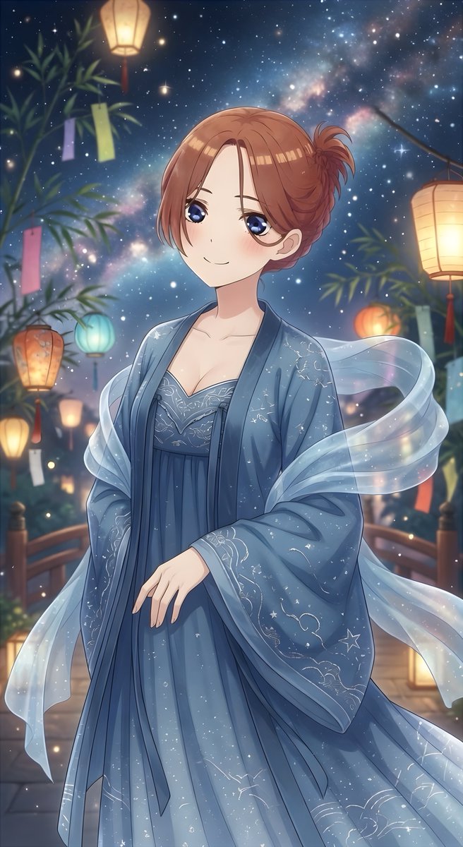 Five_3k026's tweet photo. 七夕の日🎋🌌✨

#五等分の花嫁 https://t.co/dKp7X5kdmf