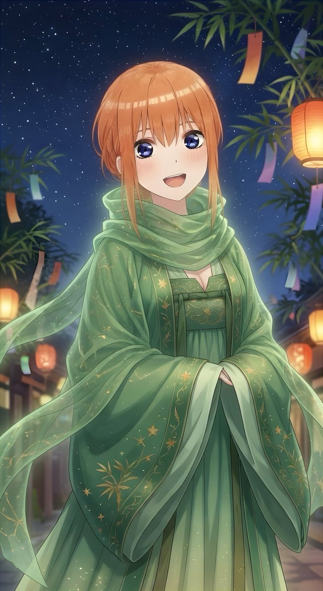 Five_3k026's tweet photo. 七夕の日🎋🌌✨

#五等分の花嫁 https://t.co/dKp7X5kdmf