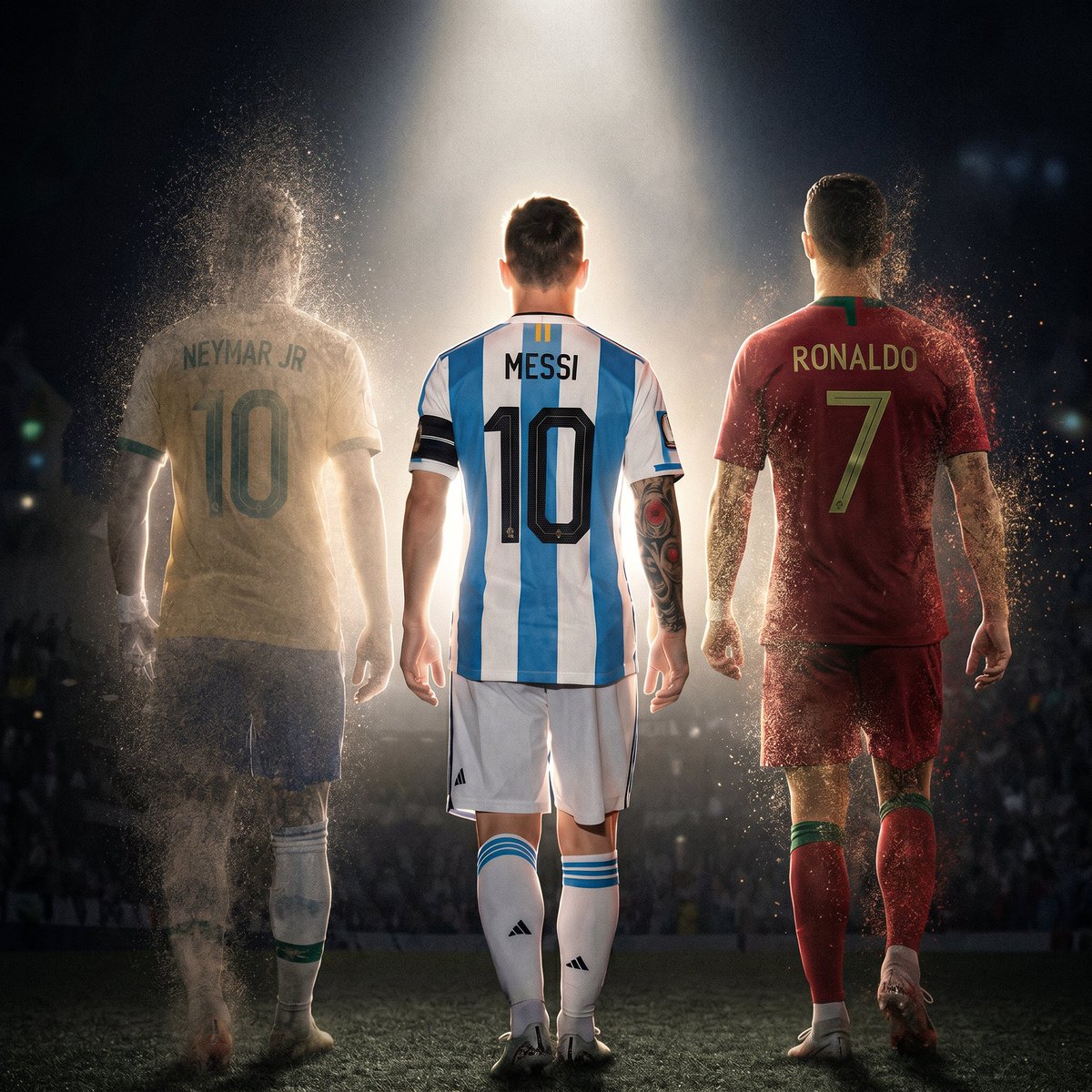 mobileappdaily's tweet photo. Two goodbyes in 24 hours. That’s what football just gave us.

Cristiano Ronaldo walked off the pitch in tears after Portugal fell to Spain.

Neymar broke down on the ground after Brazil’s exit to Norway, then told the cameras it was over.

#fifaupdates #AI https://t.co/SFz1u49Y4l