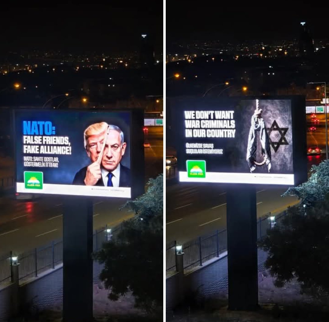 YilmazGuney25's tweet photo. Gazze’deki soykırımın bir numaralı ortağı, Ortadoğu’yu kana bulayan emperyalizmin ve Epstein skandallarının baş aktörü Donald Trump Türkiye'ye geliyor. Katilleri coğrafyamızda istemiyoruz! ❌

​#TrumpGeliyor 
#TrumpIsComing https://t.co/Z5WM1pAv1G