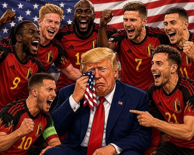FakeMediaExpert's tweet photo. Highlights III #USBEL #Belgium📷 #USA #FIFA #trump @NATO https://t.co/Hju1j3Dxcl