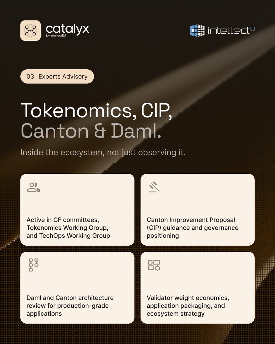 CatalyX by IntellectEU tweet media