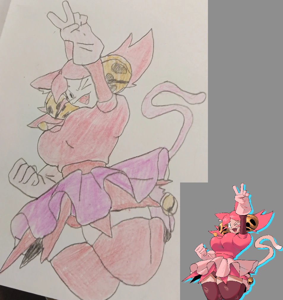 sorokfl20's tweet photo. #deltarune #madmewmew #art #drawing https://t.co/s5hu1kBunb