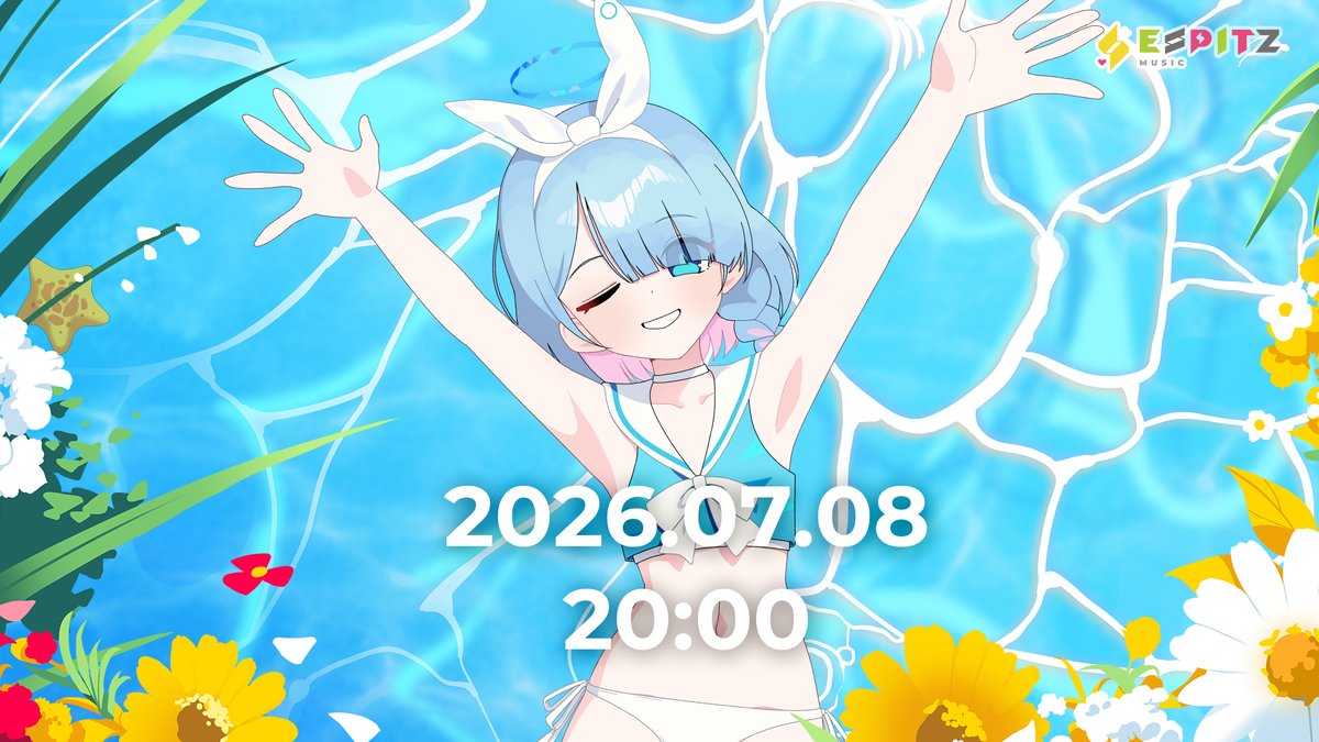 EspitzOfficial's tweet photo. 2026.07.08 20:00
ESPITZ MUSIC New Blue Archive Arrange EP
#코믹월드 #7서코 #7코일산 #블루아카이브 #음반

코믹월드 SUMMER 2026
BF47~BF50 (양일) ESPITZ MUSIC

블루아카이브/오리지널 전체인포, 선입금 동시오픈예정!!🐳🏖️ https://t.co/34Pw2MRZyC