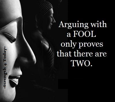Strengthfor2day's tweet photo. Arguing With A FOOL
Only Proves That There Are TWO.
#Arguing #Fool #Provetheres2 #Walkaway #StepBack #RecoveryPosse #Strengthfor2day https://t.co/RaaQ3bW7mi