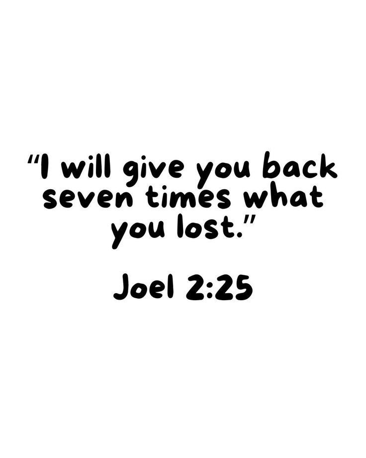 realmantalk3's tweet photo. Joel 2:25 https://t.co/t8OZu3VFqd