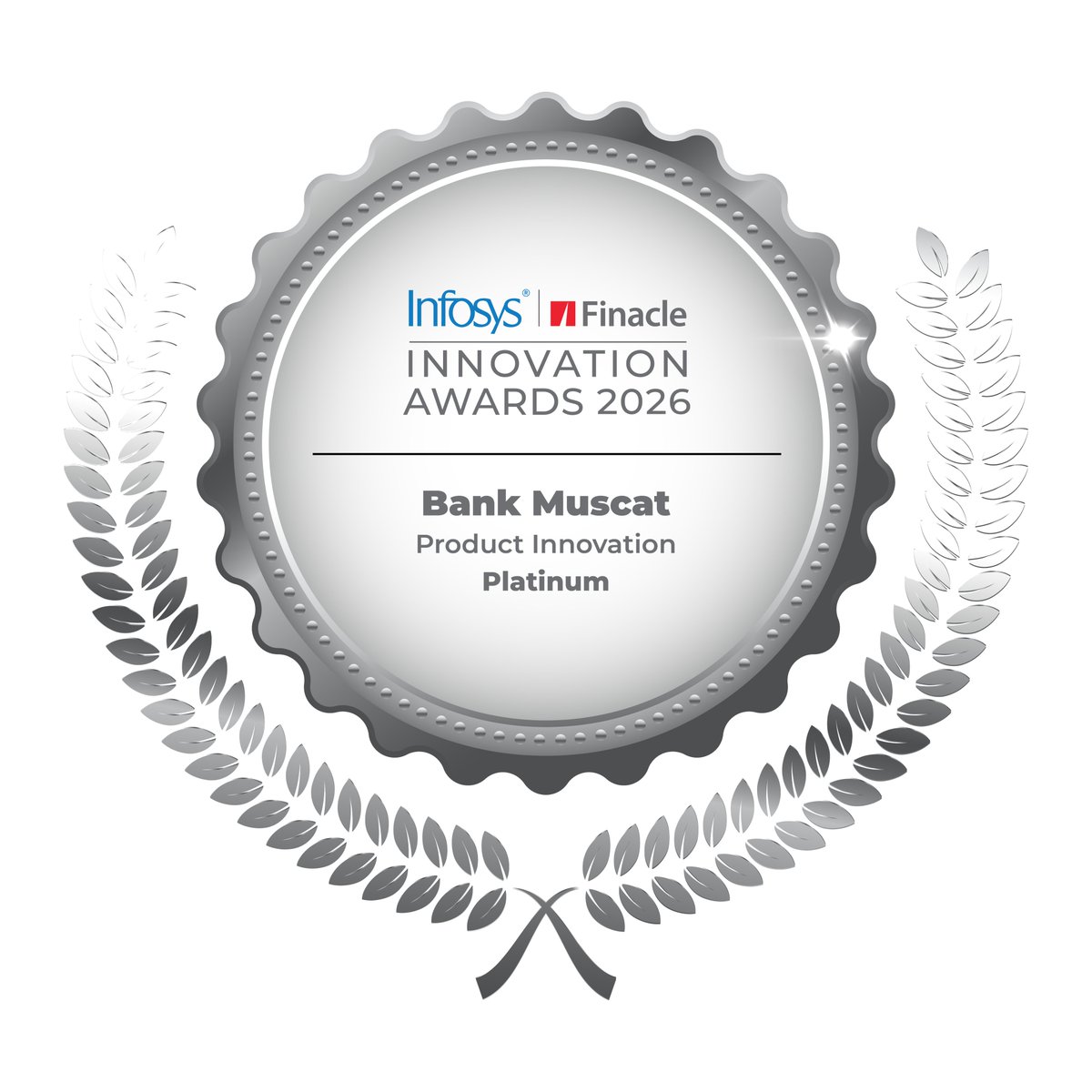 Al_Bayan_Mag's tweet photo. توّج بنك مسقط بالجائزة البلاتينية في مجال ابتكار المنتجات من مؤسسة  (Infosys Finacle)، وذلك للتميّز في إطلاق خدمة القرض الشخصي الفوري عبر تطبيق الهاتف النقّال، الأولى من نوعها في القطاع المصرفي العُماني، في خطوة تعكس ريادته في مجال التحول الرقمي في القطاع المصرفي العماني. https://t.co/A5WjdWJpX9