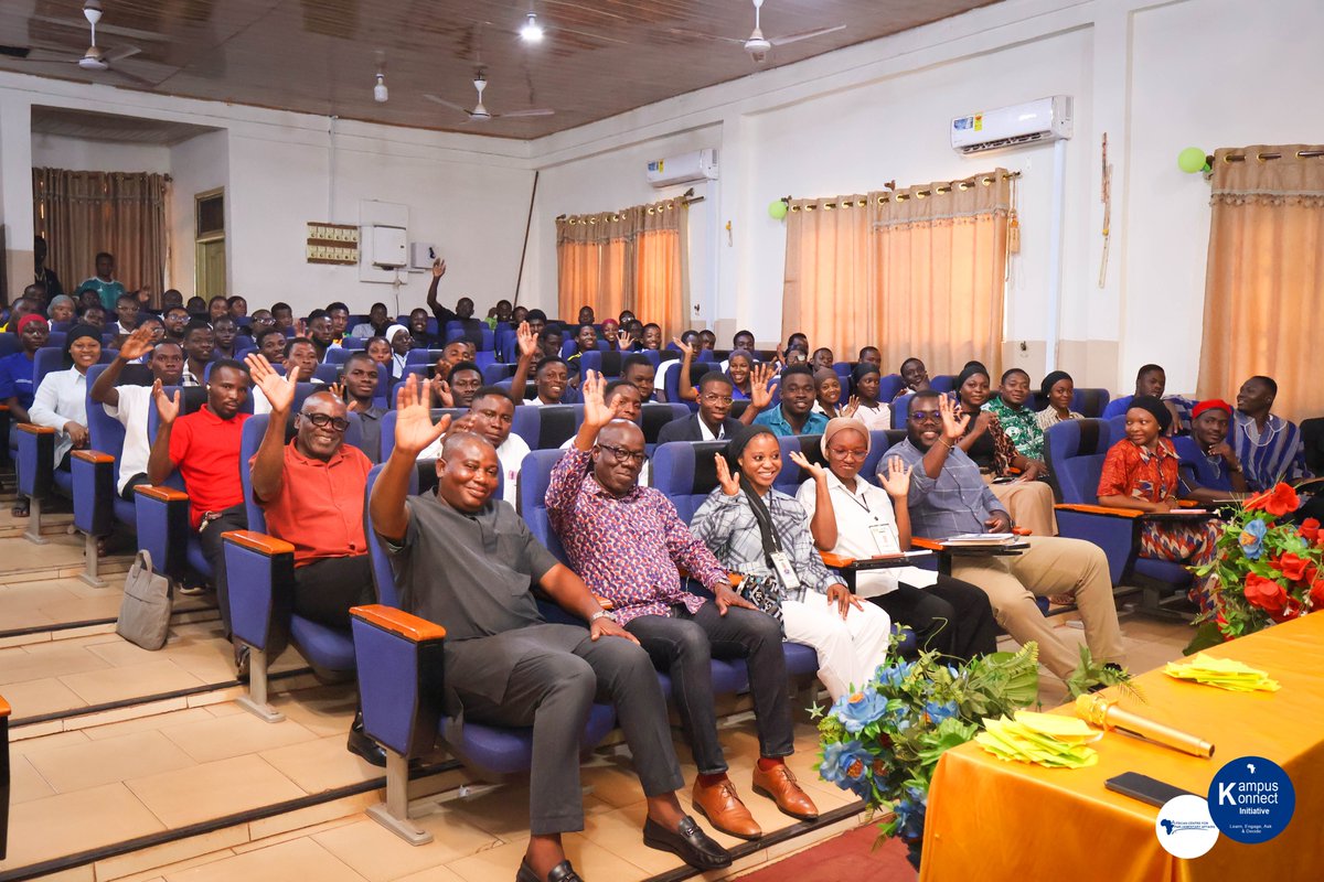 AcepaAfrica's tweet photo. Last Thursday, #KampusKonnect brought together students from TEIN, TESCON, &amp; the Parliament of Tamale Technical University for a dialogue on Consensus Building &amp; Political Inclusion.

This is helping shape the next generation of leaders.

Partner with us: info@acepa-africa.org https://t.co/o9qrPClMVX