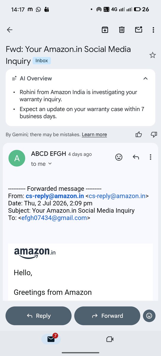 Ananta3853's tweet photo. @AmazonHelp @amazonIN @ASUS @PMOIndia @AshwiniVaishnaw @CMO_Odisha @AmitAgarwal @Flipkart @myntra @Walmart @facebook @instagram @LinkedIn @ajassy Any update on this. Plz update me before time line (9th July ) https://t.co/qZj9UNNPji
