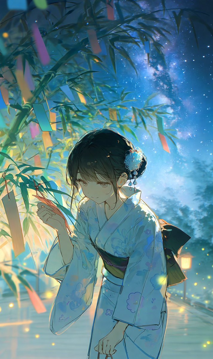 yuutaro334's tweet photo. 七夕🎋

#PixAI
#illustration https://t.co/F4ISsaq7JT