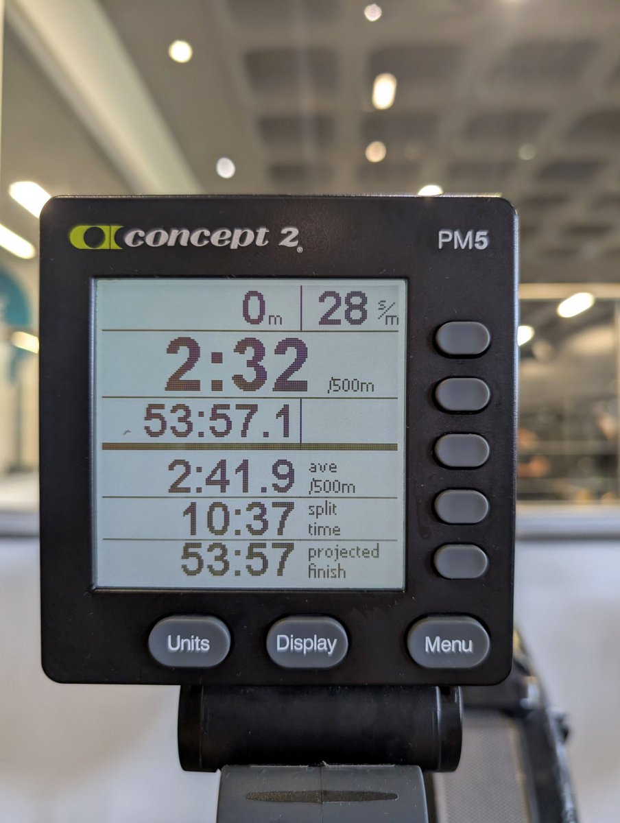 drkittyhung's tweet photo. Finished 10k rowing in 53'57". It was hard to push under 54 minutes 😵😖🤯
#rowing
#ergometer 
#concept2 https://t.co/UM2JFwBS0W
