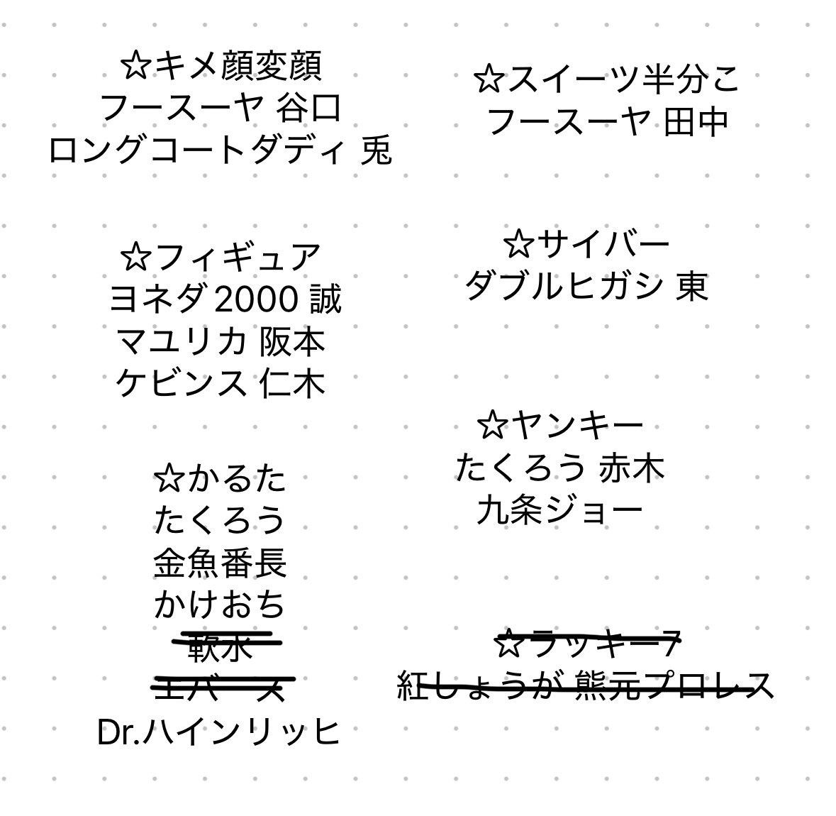 0509k2's tweet photo. よしもとコレカ7th Edition 第7弾

【激求】トット GAG
 【求】タモンズ 囲碁将棋 ななまがり
         
【譲】画像

都内手渡し又は郵送 https://t.co/VdkjAIkgfC