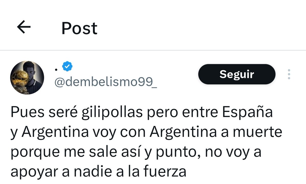 FireGeriP7's tweet photo. @dembelismo99_ Si pues yo me cago en todos tus muertos https://t.co/i0lgPf6NG0