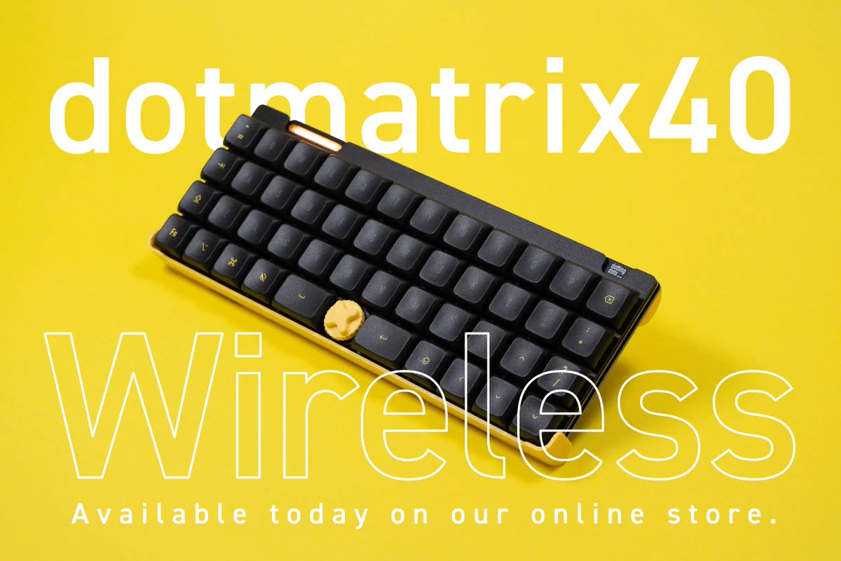 dotmatrix40 オーソリニア 40%キーボード dotmatrix40 オーソリニア 40