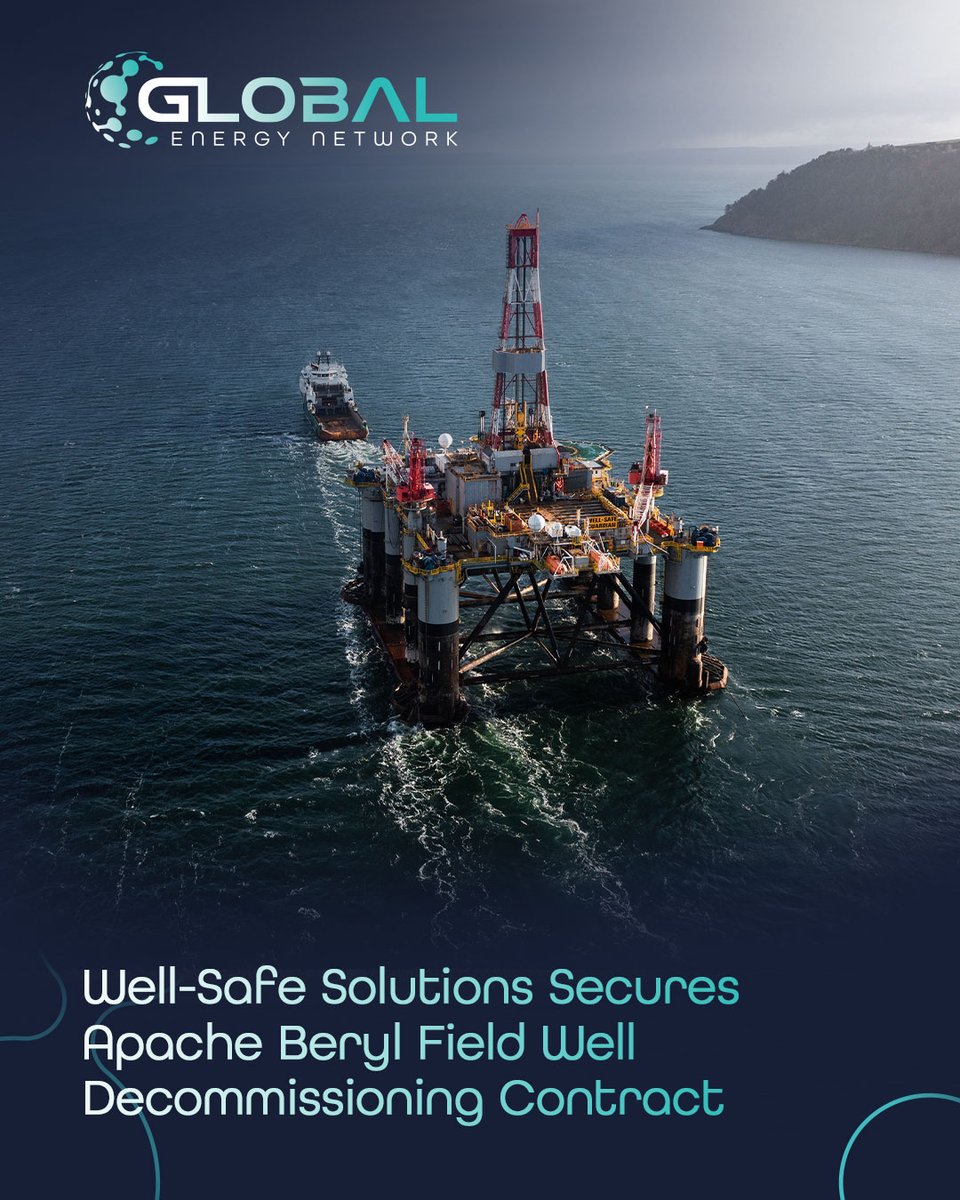 GENetwork_'s tweet photo. Well-Safe Solutions Secures Apache Beryl Field Well Decommissioning Contract

Read More: https://t.co/caQvE98z9C

Subscribe to our newsletter: https://t.co/IeNRmzKPGG

#WellSafeSolutions #Apache #NorthSea #Decommissioning #BerylField #FortiesField #WellAbandonment #Offshore https://t.co/Sx5gjTCRIm