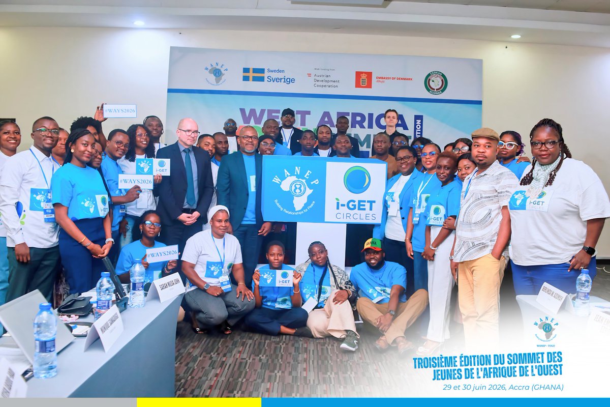 WanepTogo's tweet photo. Lors du #YouthSummit2026 à Accra, 🇹🇬 Seyram Adiakpo Yawo de #WANEPTogo a présenté : « De l'alerte à l'action », mettant en avant le rôle des jeunes dans les systèmes d'alerte précoce et la prévention des conflits.
#WANEP #Youth4Peace #Peacebuilding #Togo #EarlyWarningSystem https://t.co/sCMXGEkX99
