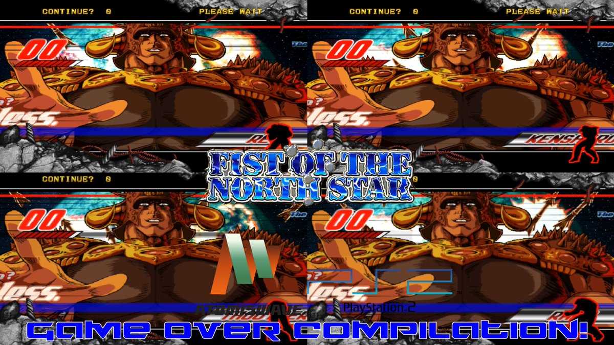 AxelHunter321's tweet photo. Game Over: Fist of the North Star (Atomiswave & PS2) Compilation!
#kenshiro #mamiya #mrheart #souther #thouther #yuda #juda #rei #shin #jagi #toki #raoh #kenoh #fistofthenorthstar #hokutonoken #FOTNS #HNK #arcsystemworks #atomiswave #PS2
https://t.co/lNwWlhyC7i via @YouTube https://t.co/9hHkhZuLay