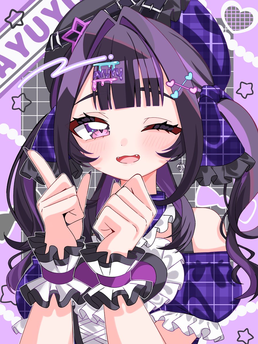 ruruni24's tweet photo. 💜侵略かんりょ〜う︎💜
#あゆゆあーと https://t.co/cgJgBmuyTg