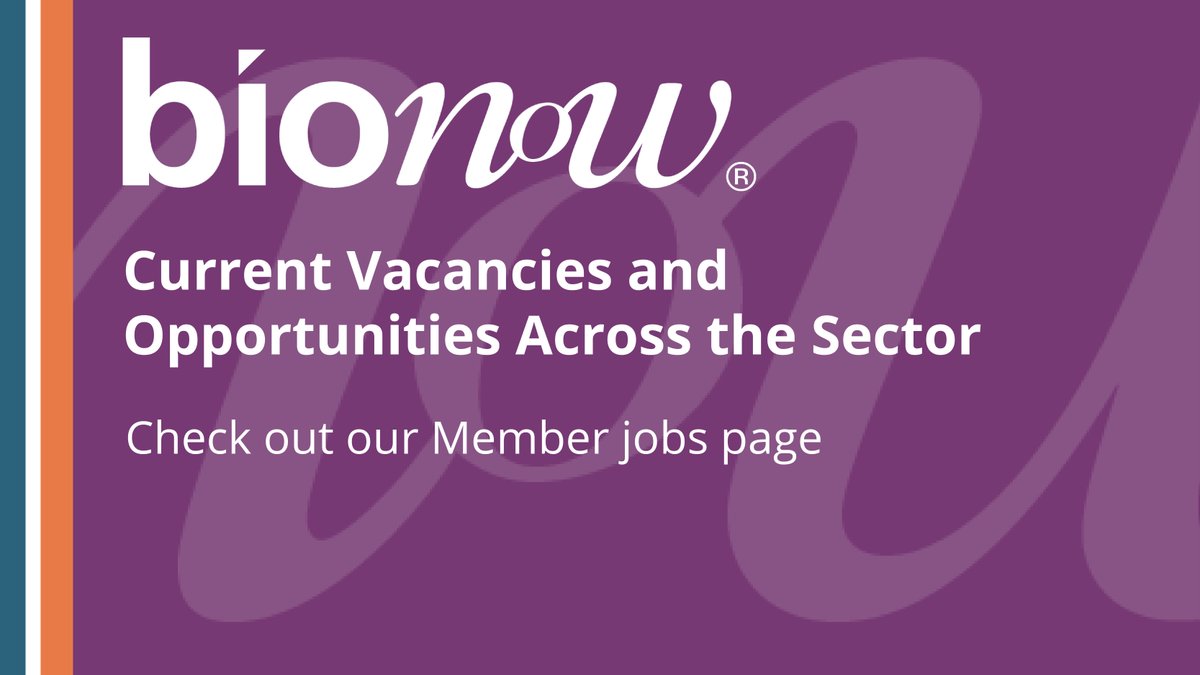 Bionow's tweet photo. New month, new #job! Check out the #Bionow website for the latest #vacancies:
https://t.co/7aUUW7b2tz
Opportunities available with:
@livuninews | Seda Pharmaceutical Development Services | @CRUK_MI | Broughton Group https://t.co/UU2iWcmUth