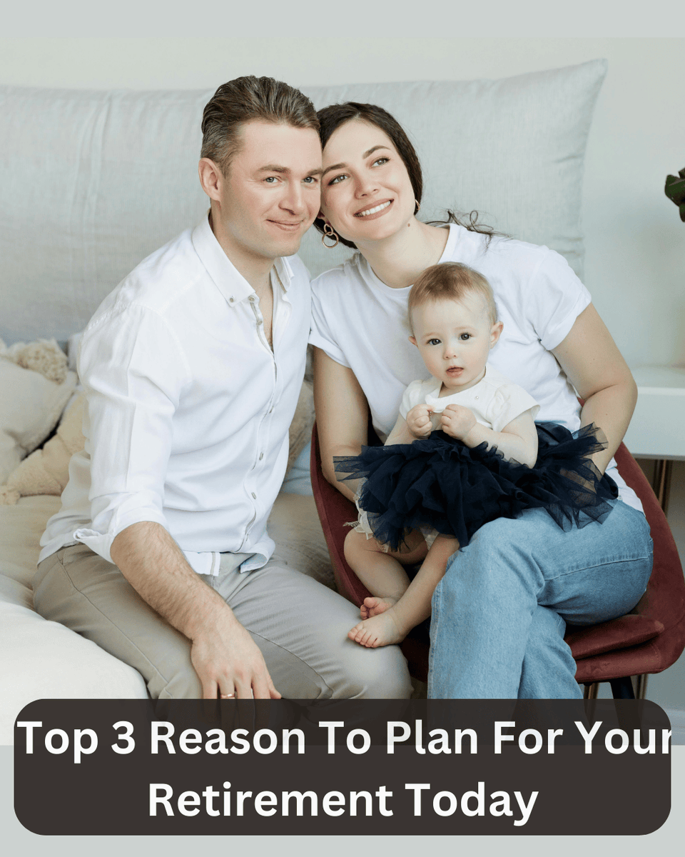 may_handsome's tweet photo. Top 3 reasons to start planning for retirement TODAY👇
1️⃣ Power of compounding
2️⃣ Rising life expectancy
3️⃣ Unpredictable economy
Start early, save smart &amp; secure your future! 🕒💼
#RetirementPlanning https://t.co/0POAXqT3VC