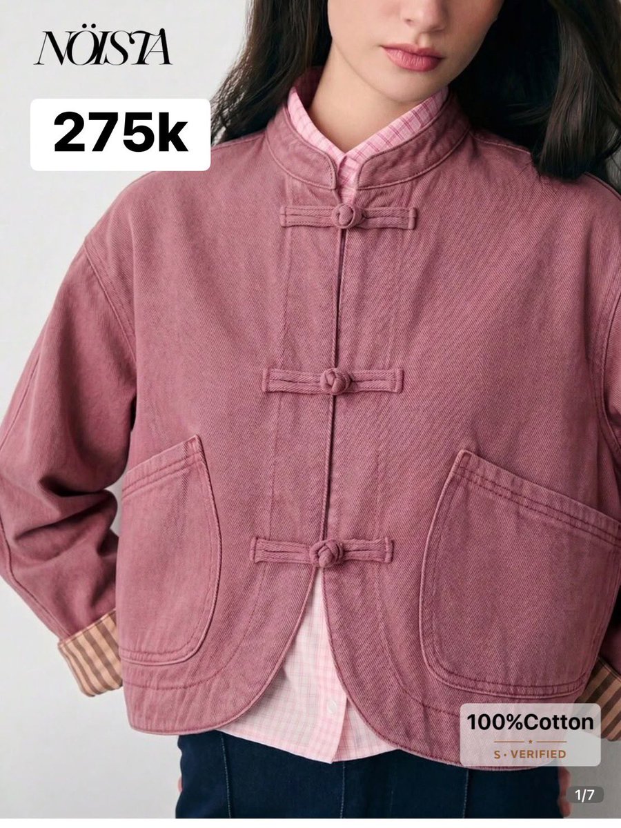 powinkie's tweet photo. ‼️OPEN PO JEPANG HANDCARRY CHEONGSAM DENIM JACKET SHEIN JEPANG YANG LAGI VIRAL‼️

Limited slot dan discount
Harga bersih Ina

Jaket shein cheongsam adidas original denim jacket jepang handcarry https://t.co/D8PSfvKXxY