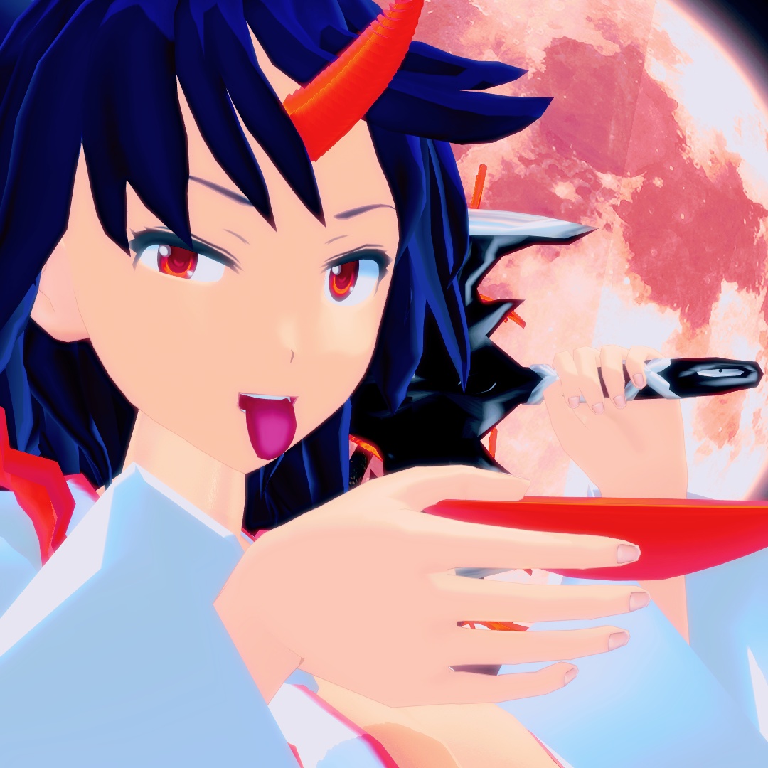 Lunalit_Project's tweet photo. #深夜の真剣MMD60分一本勝負
#東方MMD
お題：#コンガラ
誰だよ。
八大童子みたいな名前してんな、オマエな。 https://t.co/QiTfwtS4af