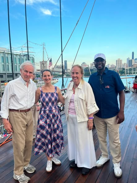 galeabrewer's tweet photo. @galeabrewer July 4th 2026 Fireworks at the South Street Seaport Museum about my favorite ship, the Wavertree. Congrats to the Museum, to Jonathan Boulware, President &amp; CEO and his wonderful staff. Being with family on America’s 250 meant everything. @SeaportMuseum https://t.co/yFlzRjOHfo