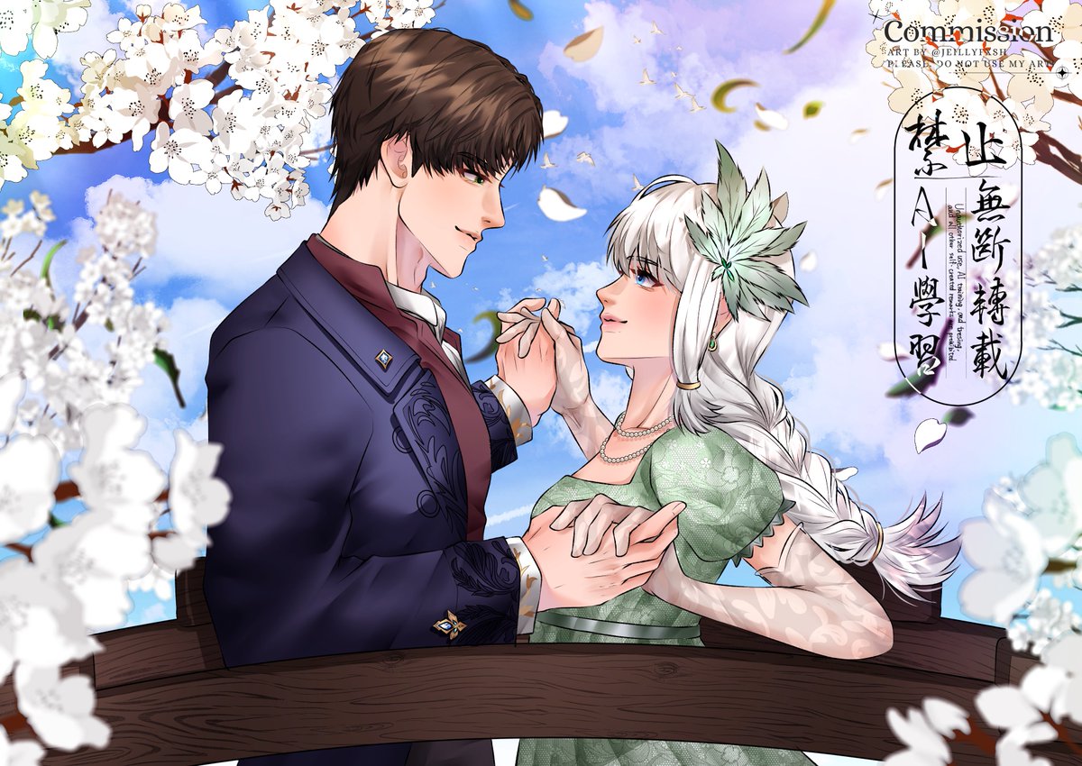 jeillyfxsh's tweet photo. [↻+♡ are deeply appreciated]

💌— comms results 
thankyou so much for commissioning me na—! ദ്ദി ˉ͈̀꒳ˉ͈́ )✧
comms info : https://t.co/75HNWTQ7le

#artidn #zonakaryaid #CommissionedArt #commission_art #commissionopen #oc #yumeship #恋与深空 #黎深 #라이즈 #kpop #manhwa https://t.co/Ewa9m2ddfq