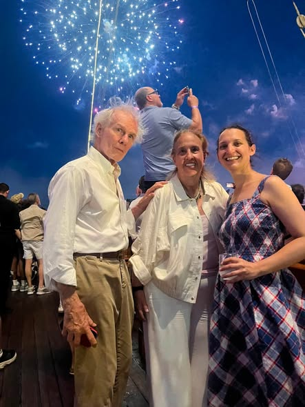 galeabrewer's tweet photo. @galeabrewer July 4th 2026 Fireworks at the South Street Seaport Museum about my favorite ship, the Wavertree. Congrats to the Museum, to Jonathan Boulware, President &amp; CEO and his wonderful staff. Being with family on America’s 250 meant everything. @SeaportMuseum https://t.co/yFlzRjOHfo