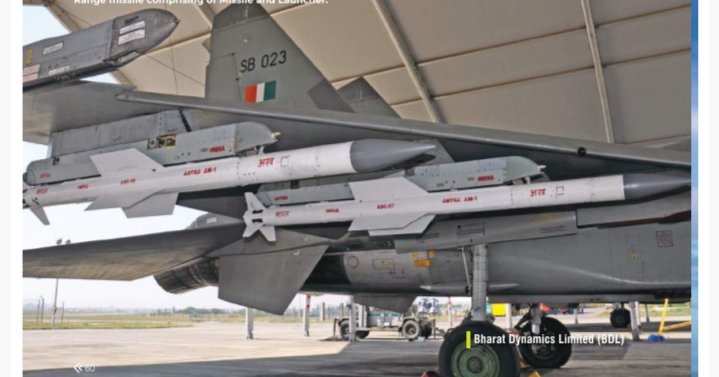 shreedharsingh9's tweet photo. Astra MK1 is the 2nd best BVR missile in the IAF inventory  it has better ECCM capiblites &amp; better seeker (Aesa) than Meteor missile. https://t.co/ke0a7XQzHK