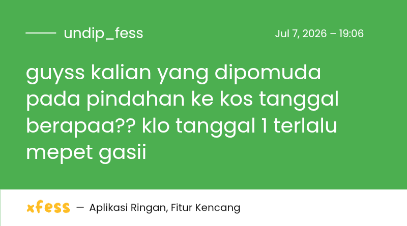 UNDIP MENFESS tweet media