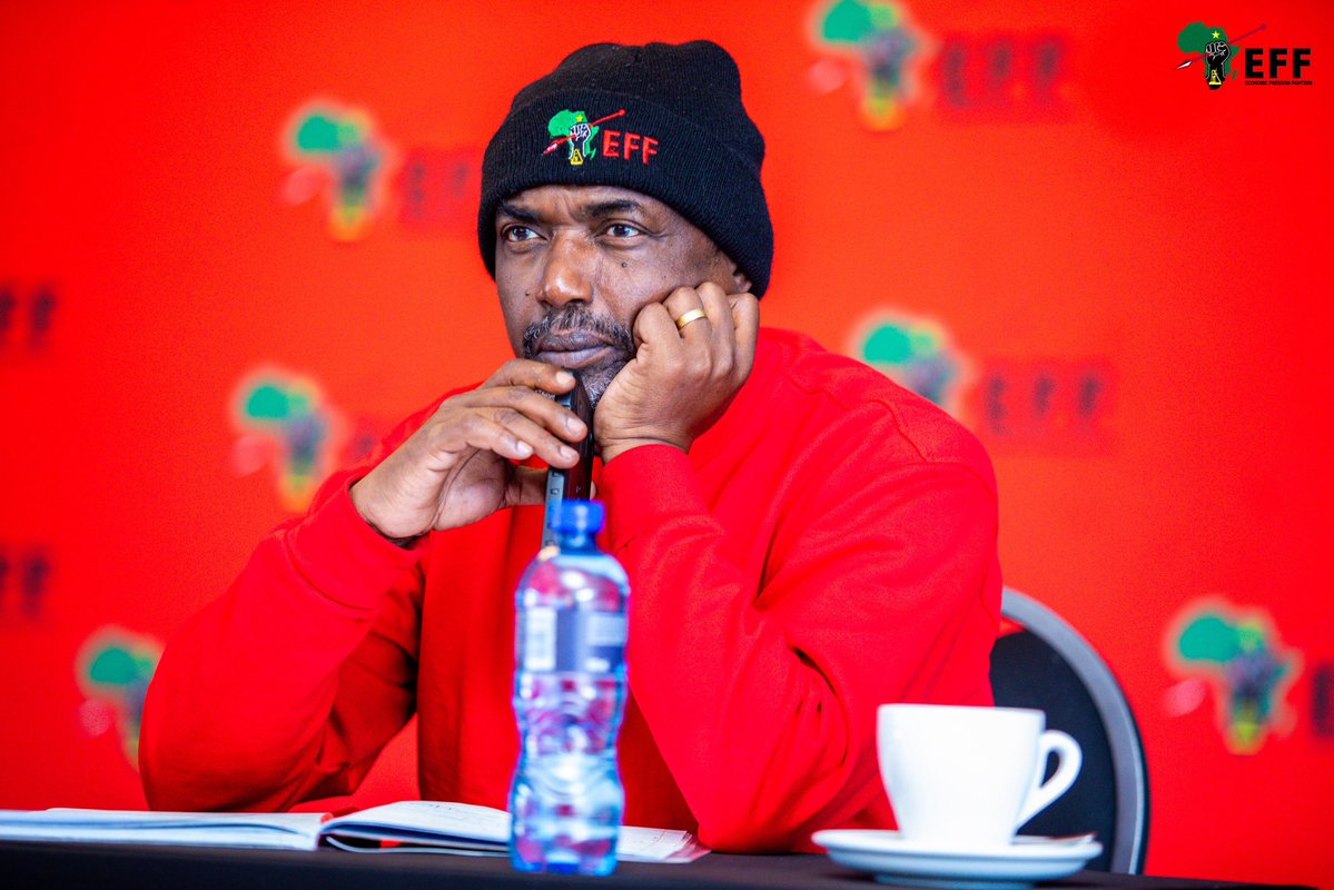 EFFSouthAfrica's tweet photo. ♦️In Pictures♦️

The EFF Deputy President @GardeeGodrich at the Limpopo Provincial Elections Task Force Meeting that is currently underway at Mekete Boutique Lodge in Polokwane, Limpopo. 

Register To Vote EFF In The 2026 Local Government Elections To Be Held On The 4th of November 2026

Link: https://t.co/f3ABwe5eJi