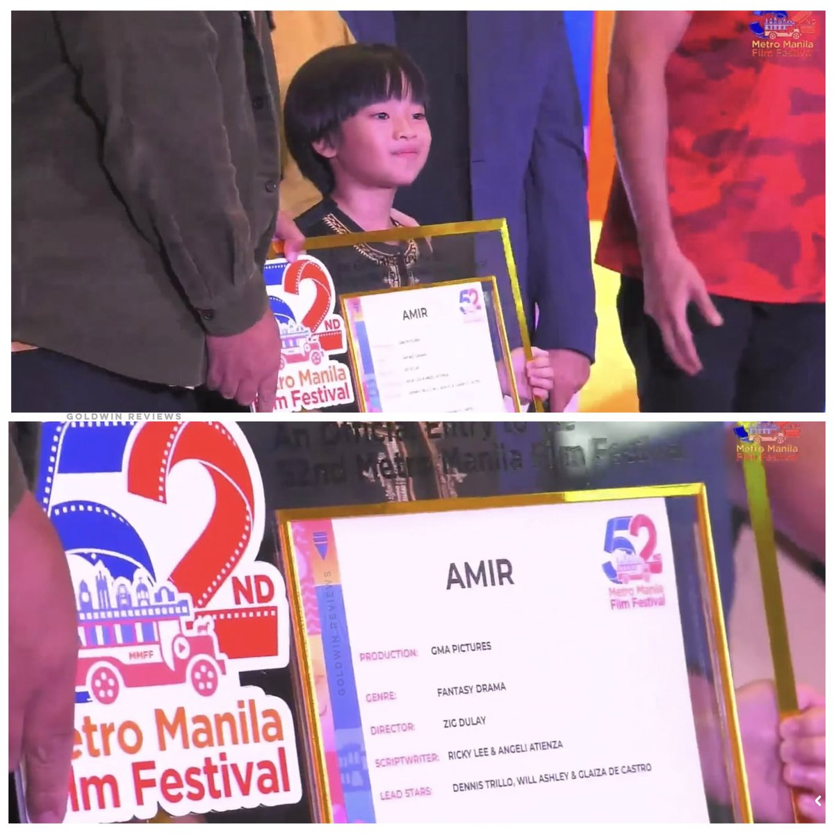 GoldwinReviews's tweet photo. Paki-lagay yung full name ng bata sa certificate 😭 

#ArgusAspiras #FutureBestChildActor #MMFF2026 https://t.co/IXU8oj63kf