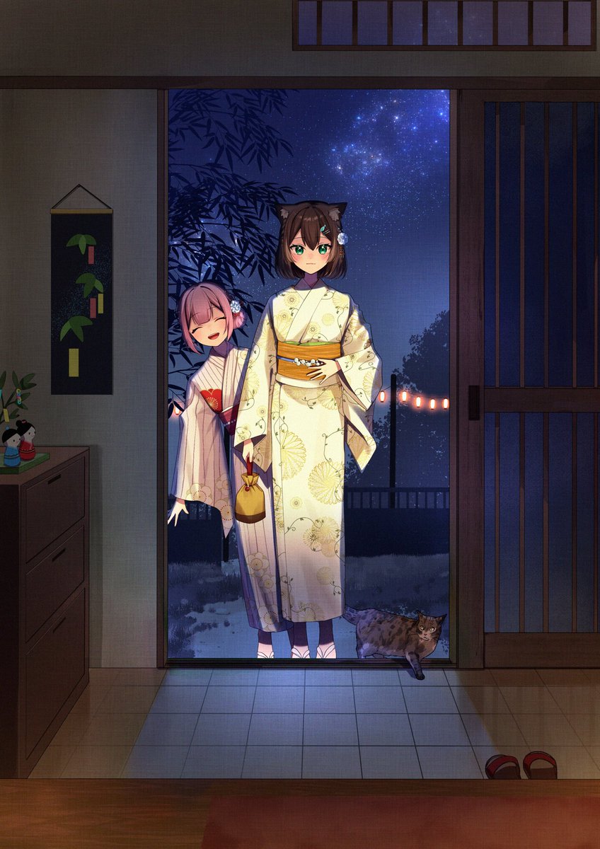 nagimogi____'s tweet photo. 🎋🌌#のらねっこあら https://t.co/jfoLi3b1Lc