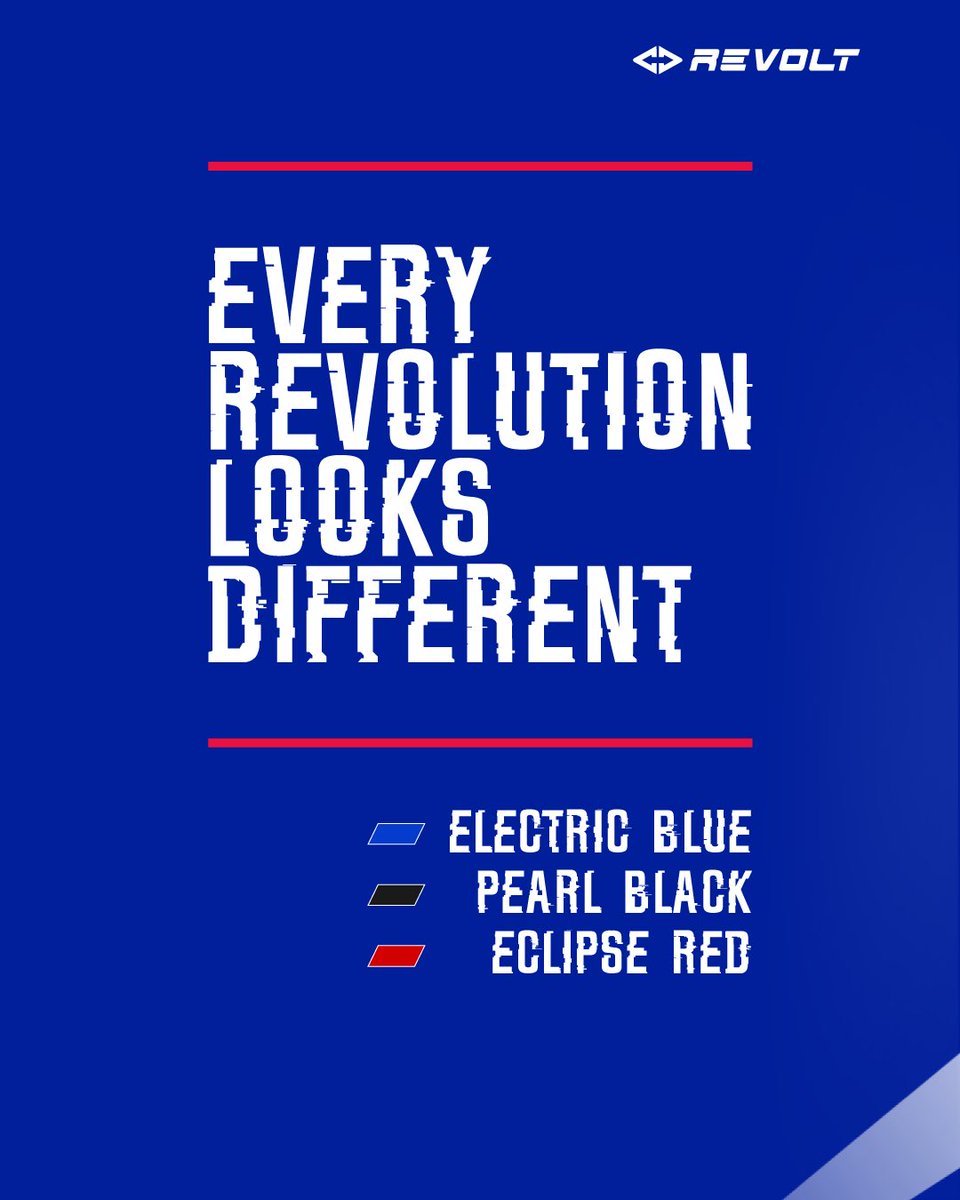 RevoltMotorsIN's tweet photo. Meet the all-new RVX in three bold shades.

🟦 Electric Blue
⬛ Pearl Black
🟥 Eclipse Red

Swipe through, pick your favourite, and tell us which one's got your name on it. 👇

#IndiaKaregaRevolt #RVX #RevoltMotors https://t.co/XSMWYVPGap