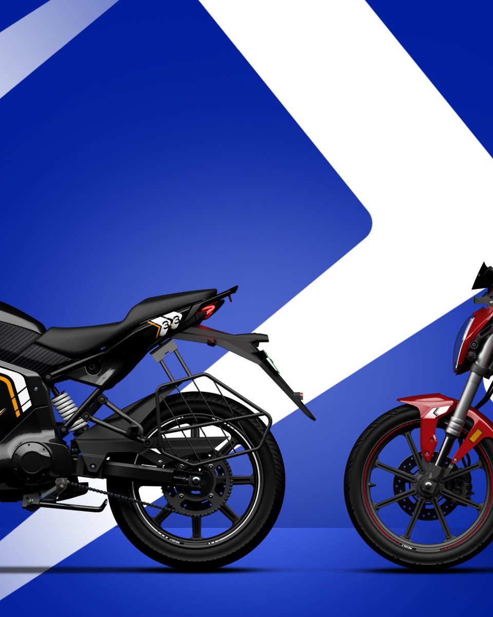 RevoltMotorsIN's tweet photo. Meet the all-new RVX in three bold shades.

🟦 Electric Blue
⬛ Pearl Black
🟥 Eclipse Red

Swipe through, pick your favourite, and tell us which one's got your name on it. 👇

#IndiaKaregaRevolt #RVX #RevoltMotors https://t.co/XSMWYVPGap