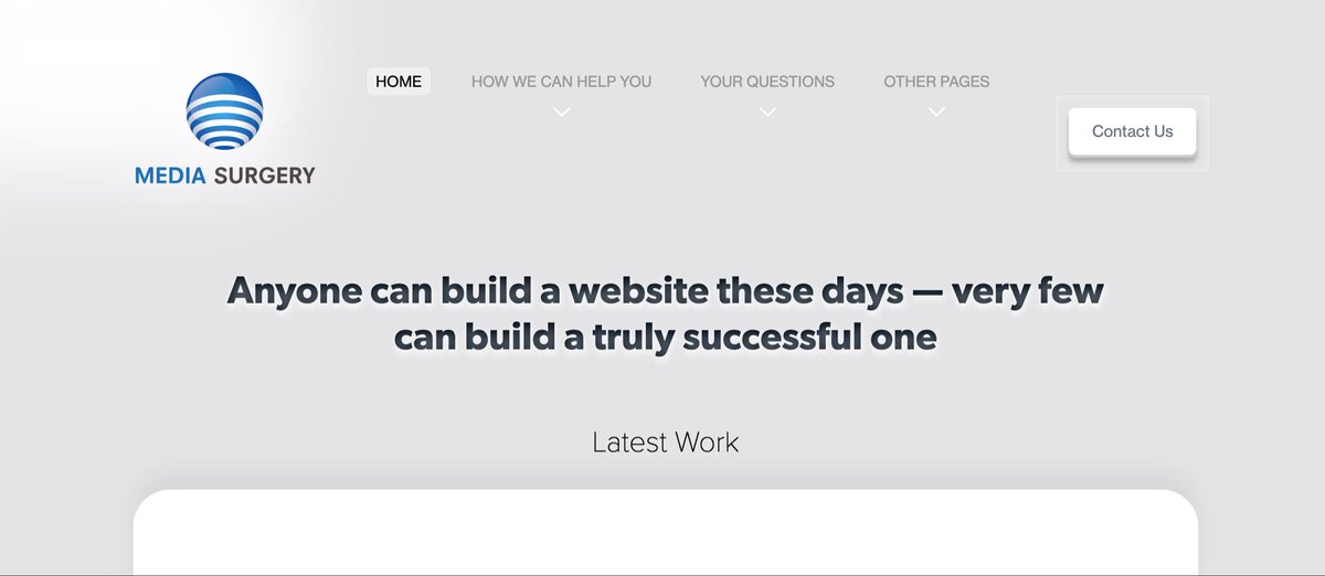 website_secrets's tweet photo. Still a bit of tidying up to do but got my agency site refreshed at the weekend 

Full site https://t.co/5oz0xOOLYo https://t.co/uYmIRByDy0